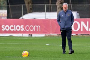 Mourinho AS Roma Training Session