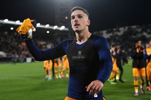 Zaniolo Spezia Calcio v AS Roma - Serie A
