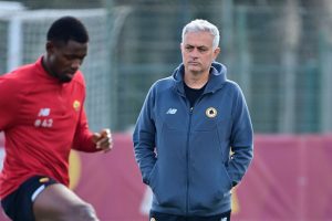 Mourinho AS Roma Training Session