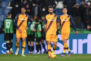 Oliveira smalling manciniUS Sassuolo v AS Roma - Serie A
