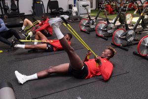 AS Roma allenamento trigoria abraham