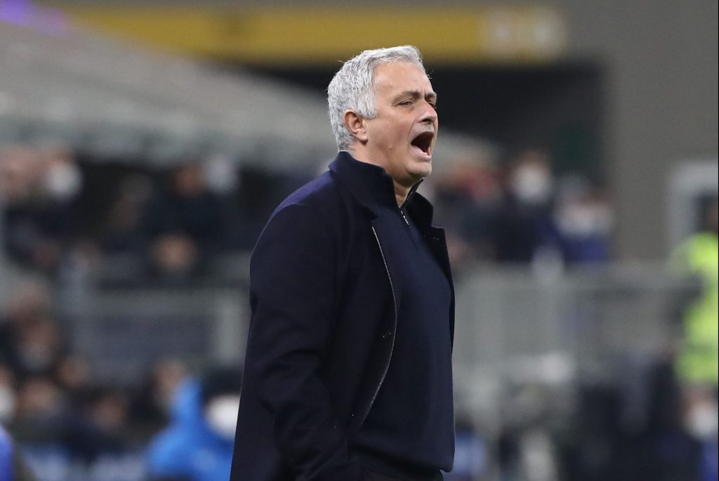 Mourinho FC Internazionale v AS Roma - Coppa Italia