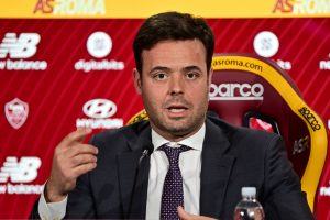 Tiago Pinto AS Roma Press Conference