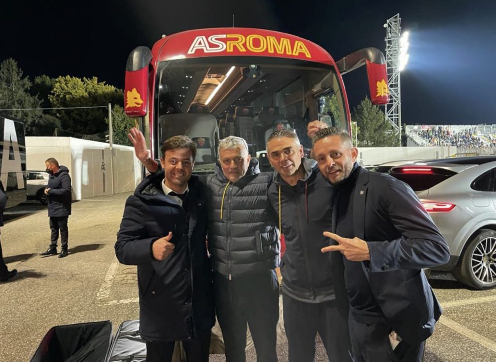 mourinho spezia roma nuno santos pinto