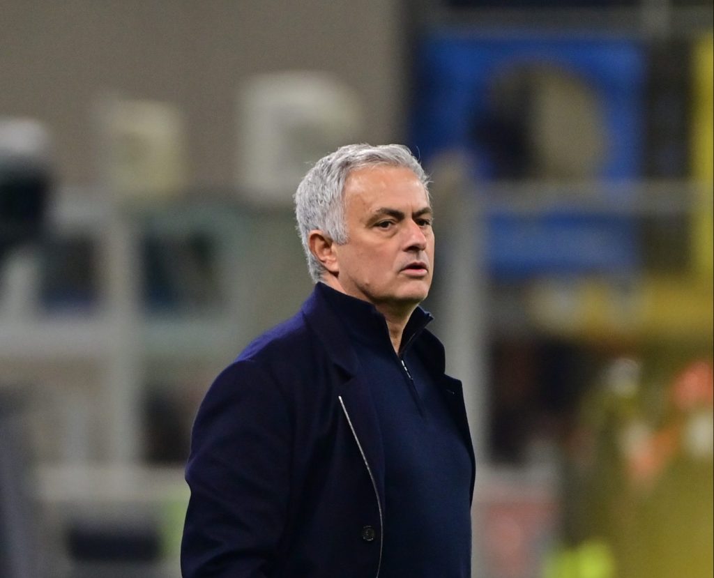 Mourinho FC Internazionale v AS Roma - Coppa Italia