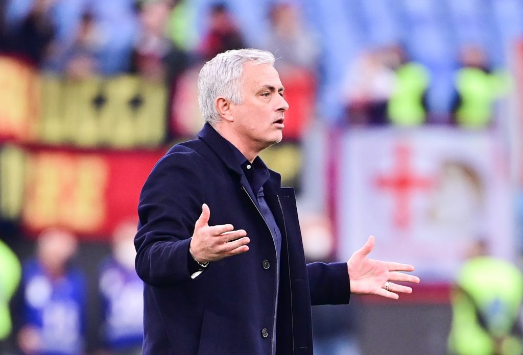 Mourinho AS Roma v Genoa CFC - Serie A