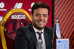 Tiago Pinto AS Roma Press Conference