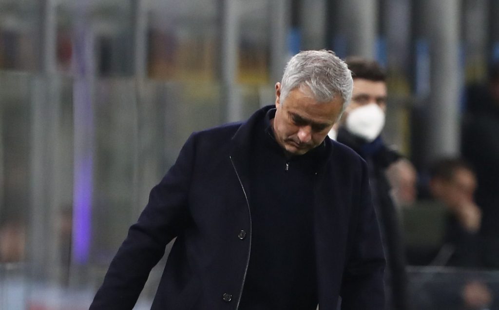 Mourinho FC Internazionale v AS Roma - Coppa Italia