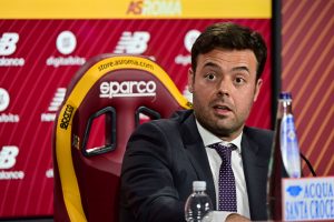 Tiago Pinto AS Roma Press Conference