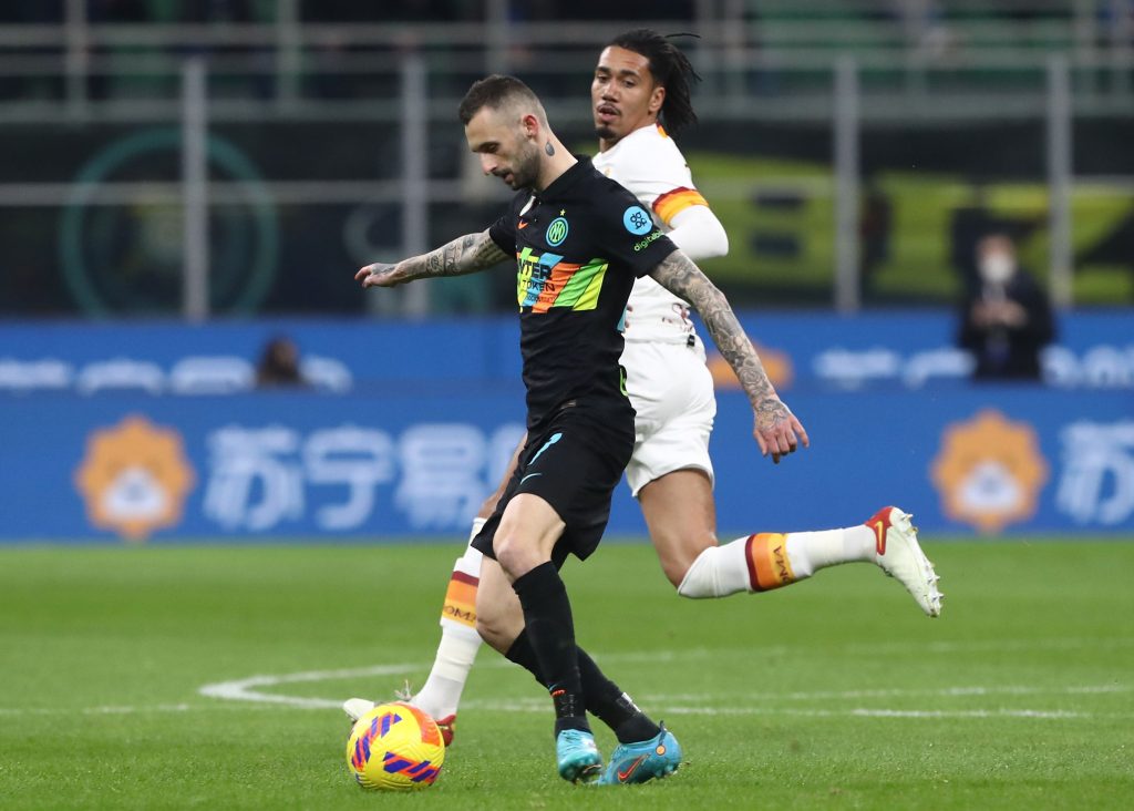 Brozovic FC Internazionale v AS Roma - Coppa Italia