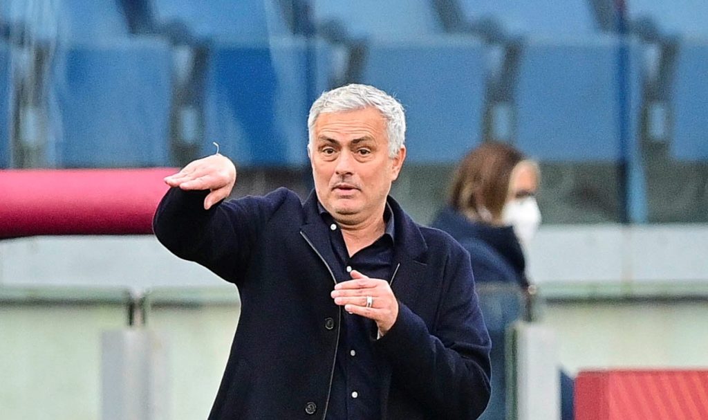 Mourinho AS Roma v Genoa CFC - Serie A