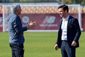 Mourinho Pinto AS Roma Training Session