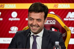 Tiago Pinto AS Roma Press Conference