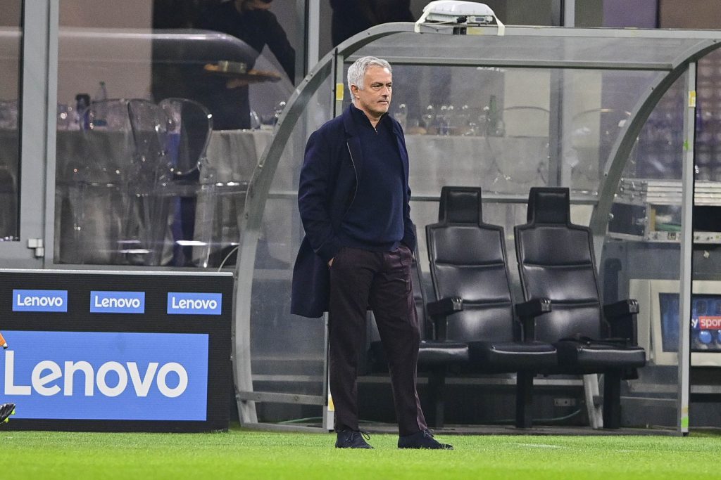 Mourinho FC Internazionale v AS Roma - Coppa Italia