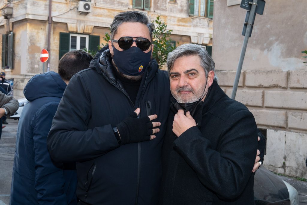 Conidi AS Roma Unveil A Murales Dedicated To Singer Lando Fiorini