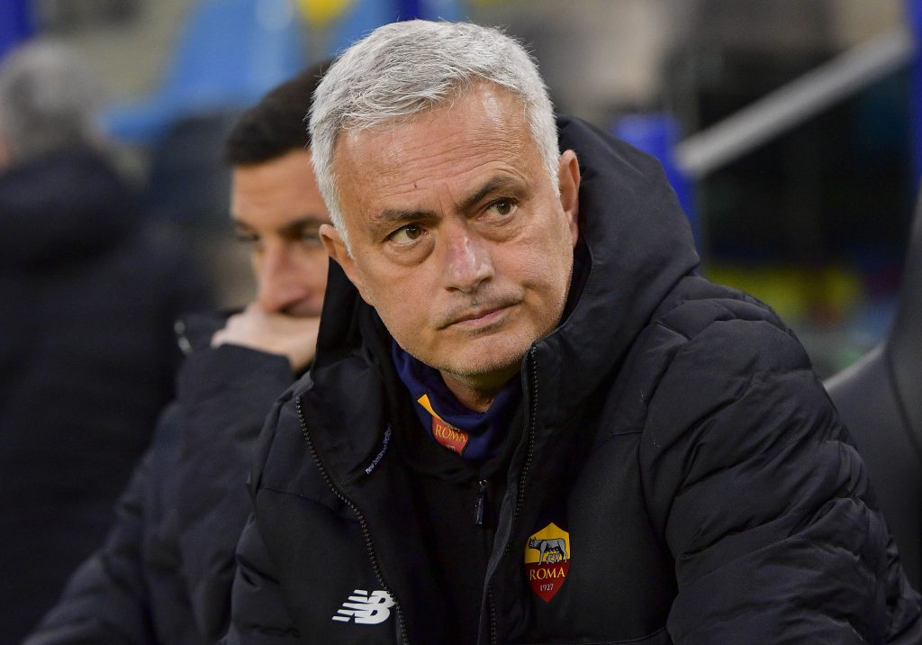 Josè Mourinho  Vitesse v AS Roma: Round of 16 Leg One - UEFA Europa Conference League