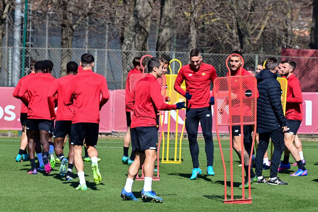 trigoria AS Roma Training Session