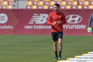 roma allenamento trigoria pellegrini