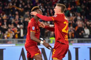 zaniolo Abraham AS Roma v Atalanta BC - Serie A