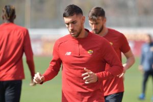 roma allenamento trigoria pellegrini