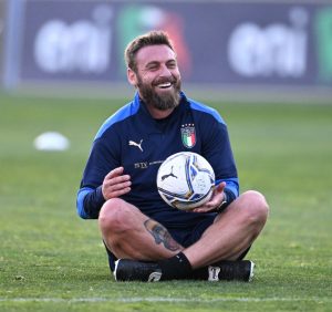 Daniele De Rossi italia allenamento coverciano