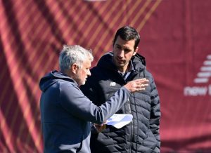 Mourinho foti AS Roma Training Session