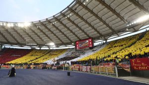 curva sud AS Roma v SS Lazio - Serie A