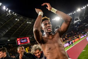 Tammy Abraham  AS Roma v SS Lazio - Serie A
