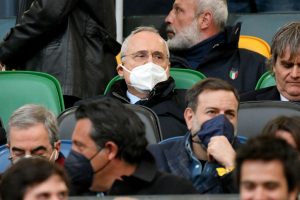 Claudio Lotito AS Roma v SS Lazio - Serie A
