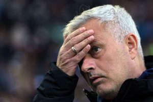 Mourinho Udinese Calcio v AS Roma - Serie A