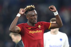 Tammy Abraham AS Roma v Vitesse: Round of 16 Leg Two - UEFA Europa Conference League