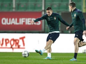 zaniolo Italy Training Session &amp; Press Conference