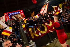 tifosi AS Roma v SS Lazio - Serie A