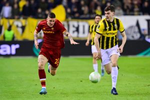 Nicolò Zaniolo  Vitesse v AS Roma: Round of 16 Leg One - UEFA Europa Conference League