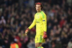 Svilar Manchester United v SL Benfica - UEFA Champions League