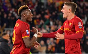 zaniolo Abraham AS Roma v Atalanta BC - Serie A