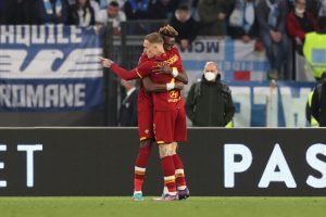 Tammy Abraham  Karsdorp AS Roma v SS Lazio - Serie A