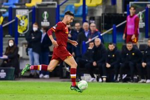 Lorenzo Pellegrini  Vitesse v AS Roma: Round of 16 Leg One - UEFA Europa Conference League