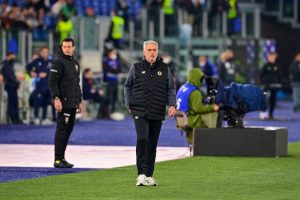 Mourinho AS Roma v SS Lazio - Serie A