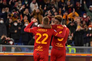 zaniolo Abraham AS Roma v Atalanta BC - Serie A