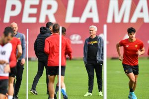 Mourinho AS Roma Training Session