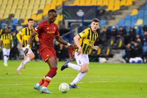 Tammy Abraham Vitesse v AS Roma: Round of 16 Leg One - UEFA Europa Conference League
