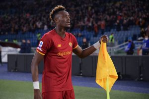 Tammy Abraham AS Roma v SS Lazio - Serie A