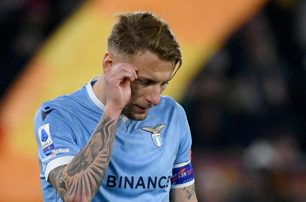 Ciro Immobile AS Roma v SS Lazio - Serie A