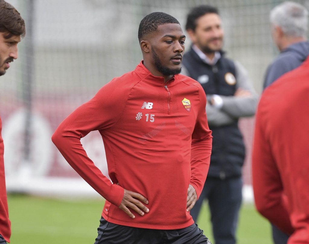 Ainsley Maitland-Niles AS Roma Training Session