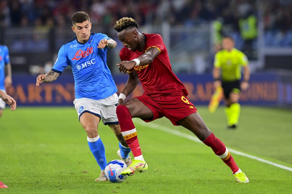 Di Lorenzo AbrahamAS Roma v SSC Napoli - Serie A