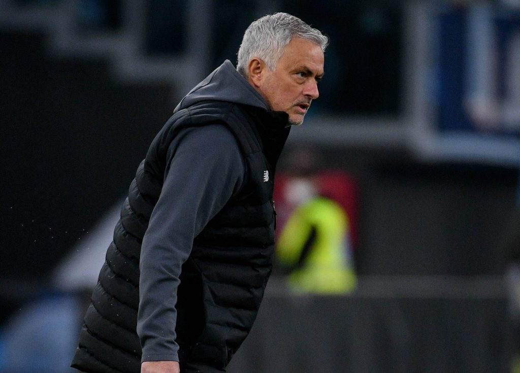 Josè Mourinho AS Roma v SS Lazio - Serie A