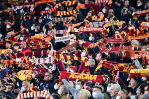 tifosi AS Roma v Atalanta BC - Serie A