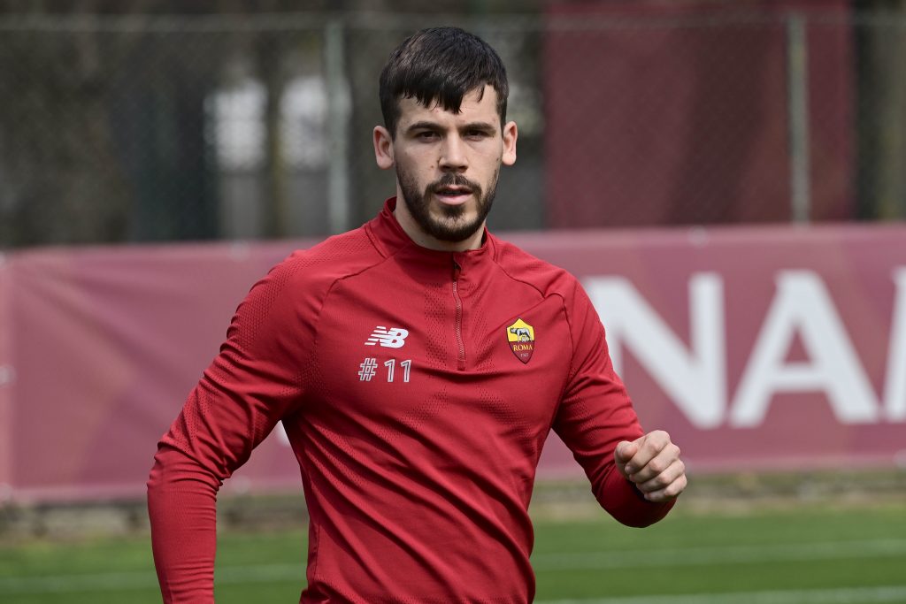 carles perez AS Roma Training Session