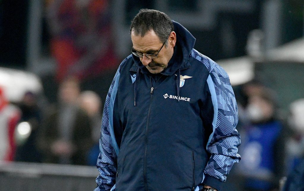 Maurizo Sarri AS Roma v SS Lazio - Serie A